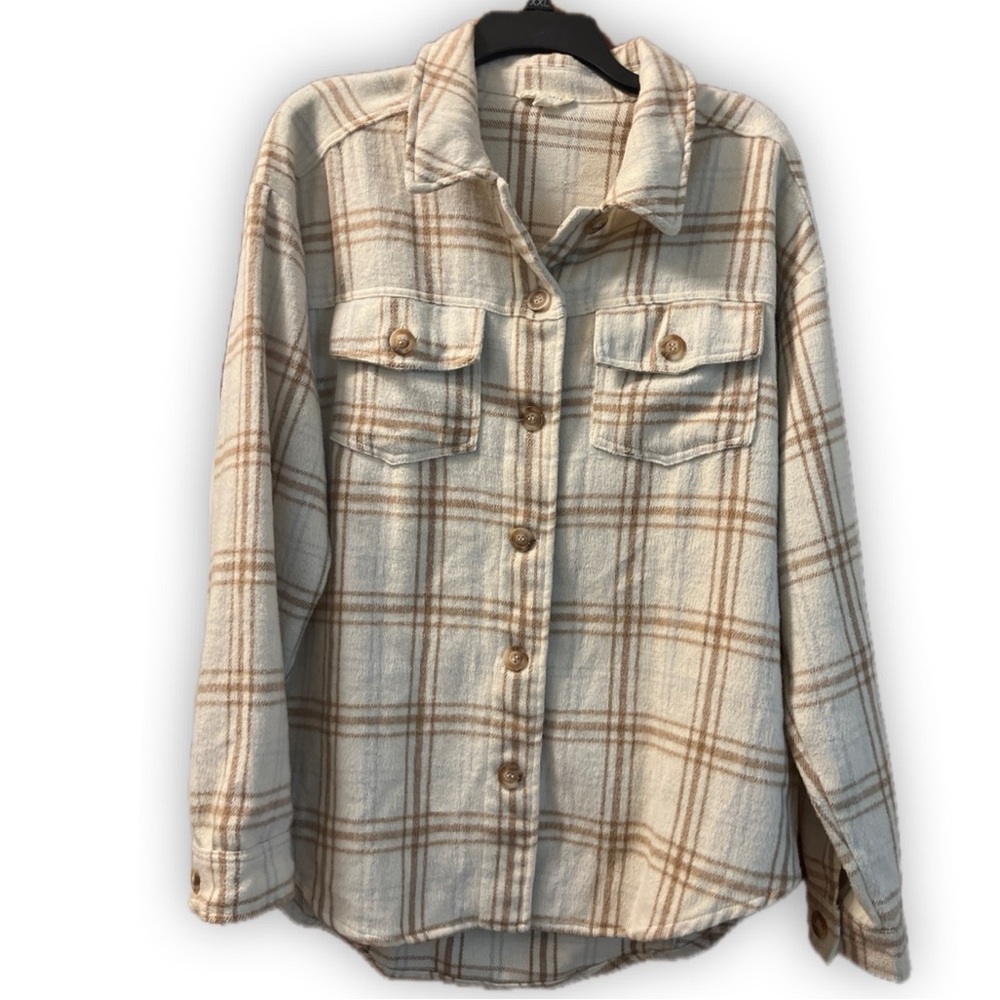 SHACKET Plaid button down Women’s